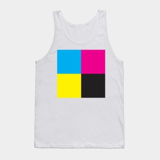 CMYK Grid Tank Top